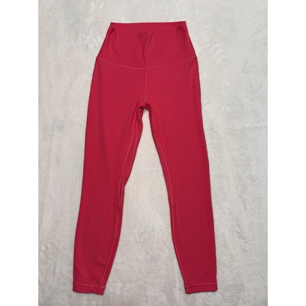 Lululemon Womens Align High Rise Tight Soft Nulu Pink Size 6